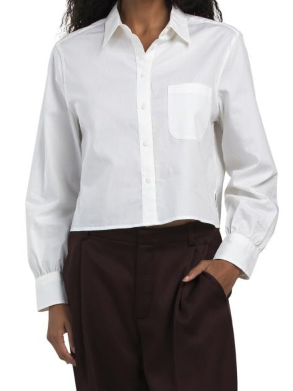 RAG & BONE Max Cropped Shirt
